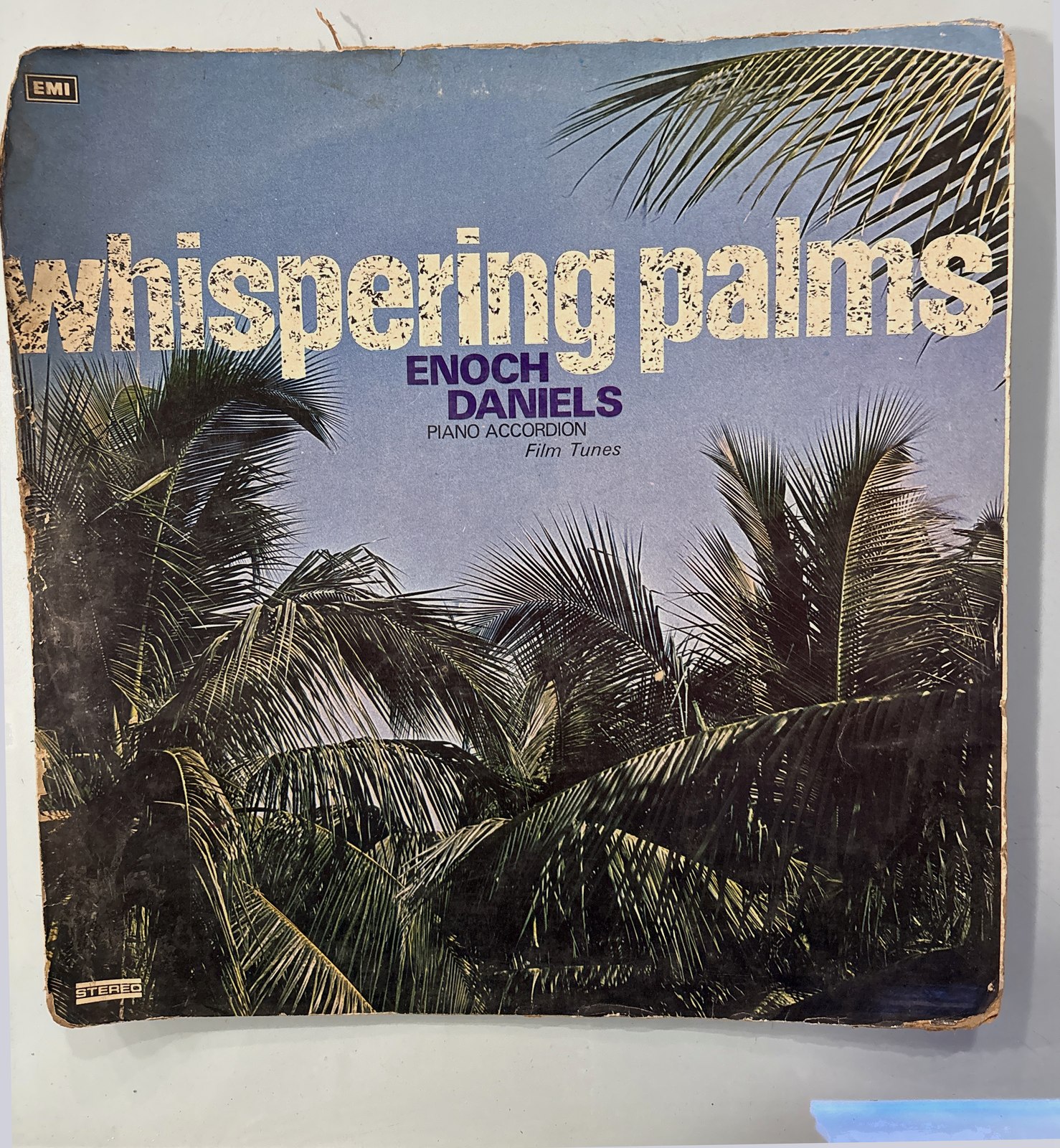 The front of the sleeve