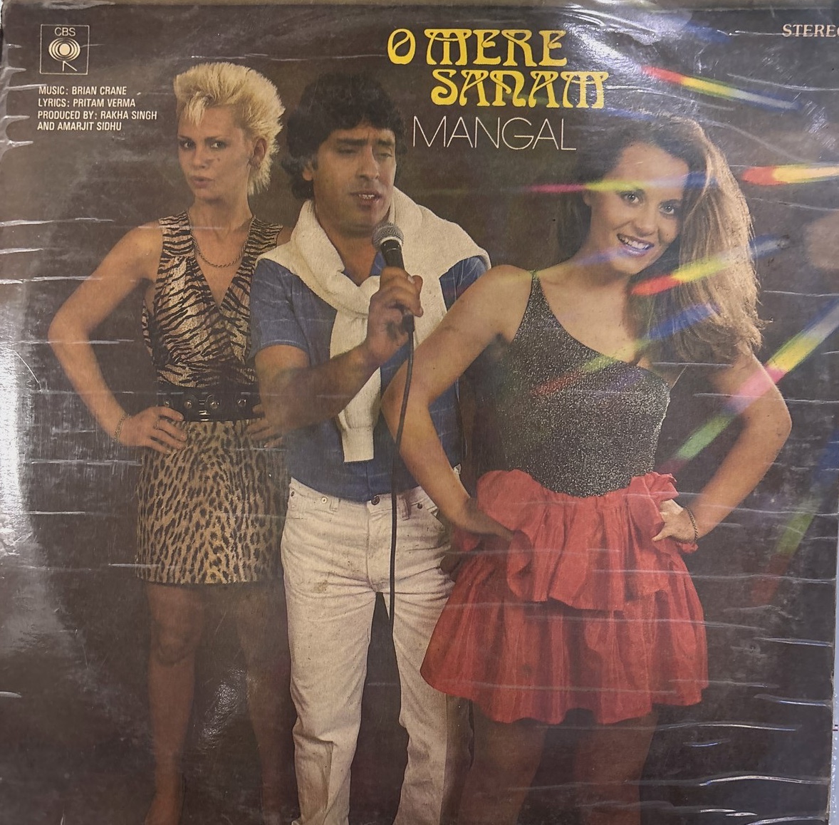 The front of the sleeve