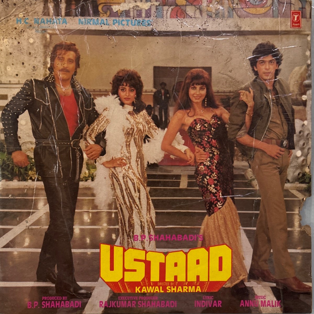 The front of the sleeve