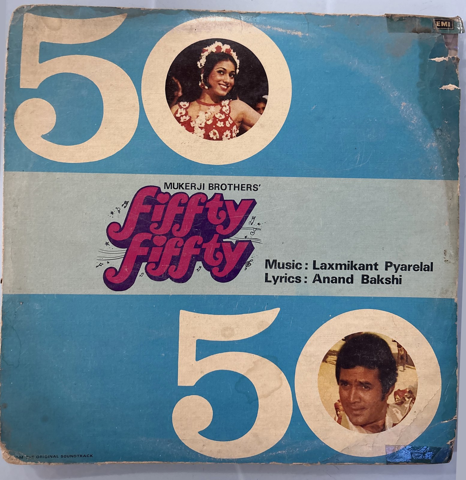 The front of the sleeve